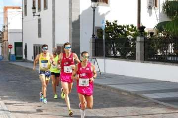 Nueva victoria de Rubén Palomeque en los 10 Km. Urbanos Ciudad de Telde (Foto Francisco Javier Santana y TA)